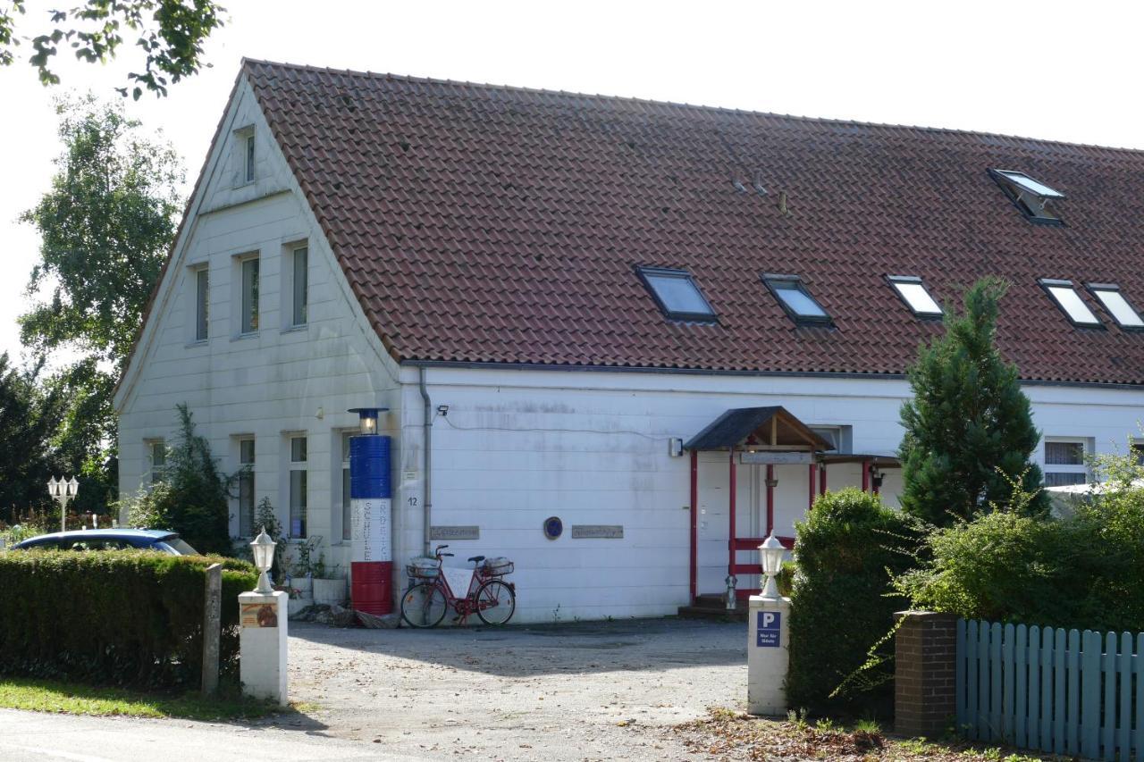 Ferien Wohnung -Leuchtturm Oldenswort المظهر الخارجي الصورة