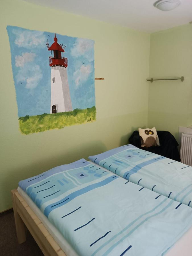 Ferien Wohnung -Leuchtturm Oldenswort المظهر الخارجي الصورة
