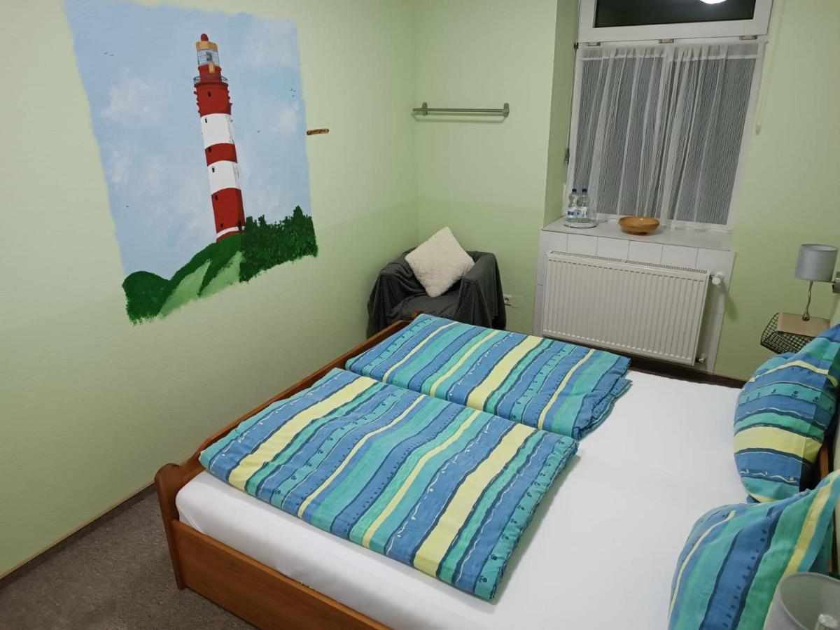 Ferien Wohnung -Leuchtturm Oldenswort المظهر الخارجي الصورة