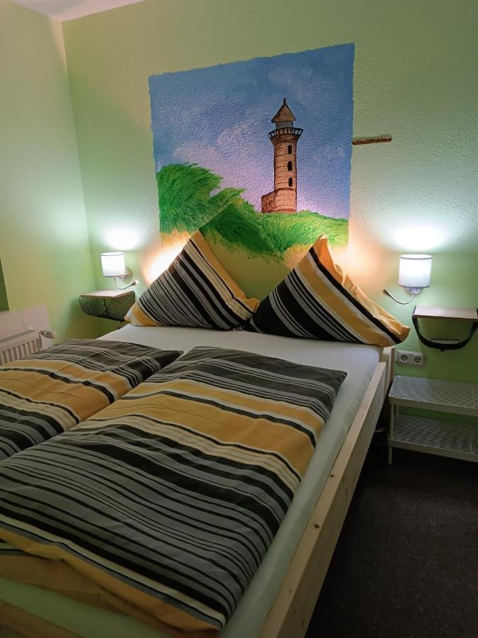 Ferien Wohnung -Leuchtturm Oldenswort المظهر الخارجي الصورة