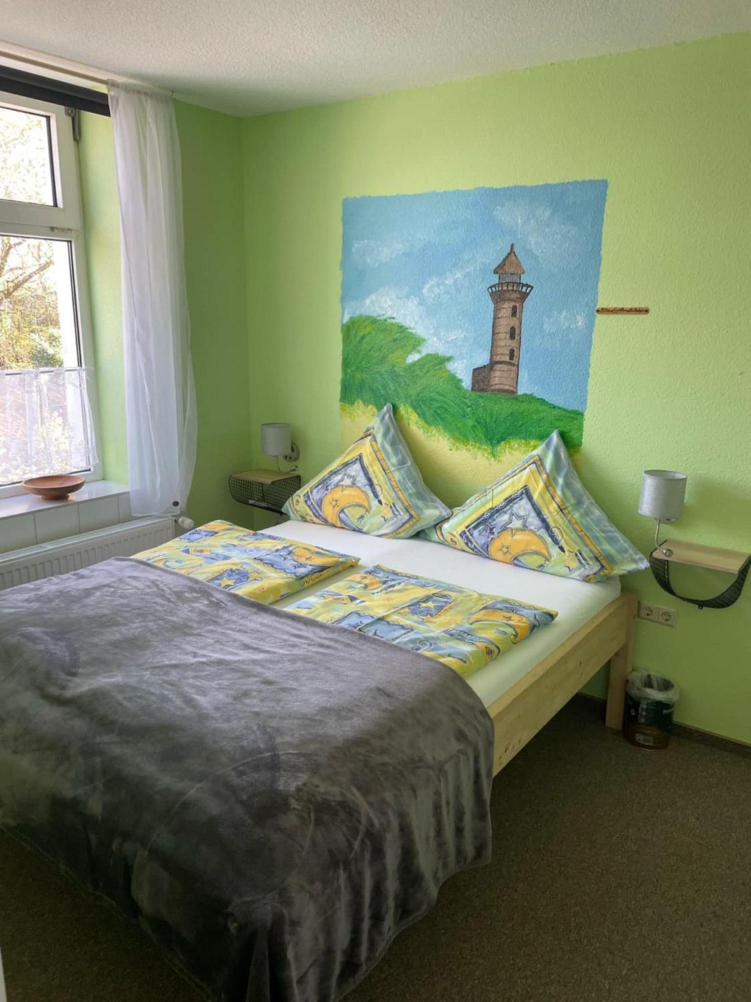 Ferien Wohnung -Leuchtturm Oldenswort المظهر الخارجي الصورة